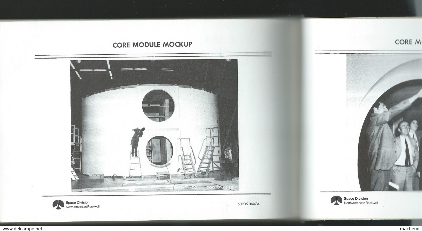 Juin 1970 - Projet De Construction De La Station De L'espace Par Space Divison North America Rockwel , 156 Pages  FAU 92 - Ingenieurswissenschaften