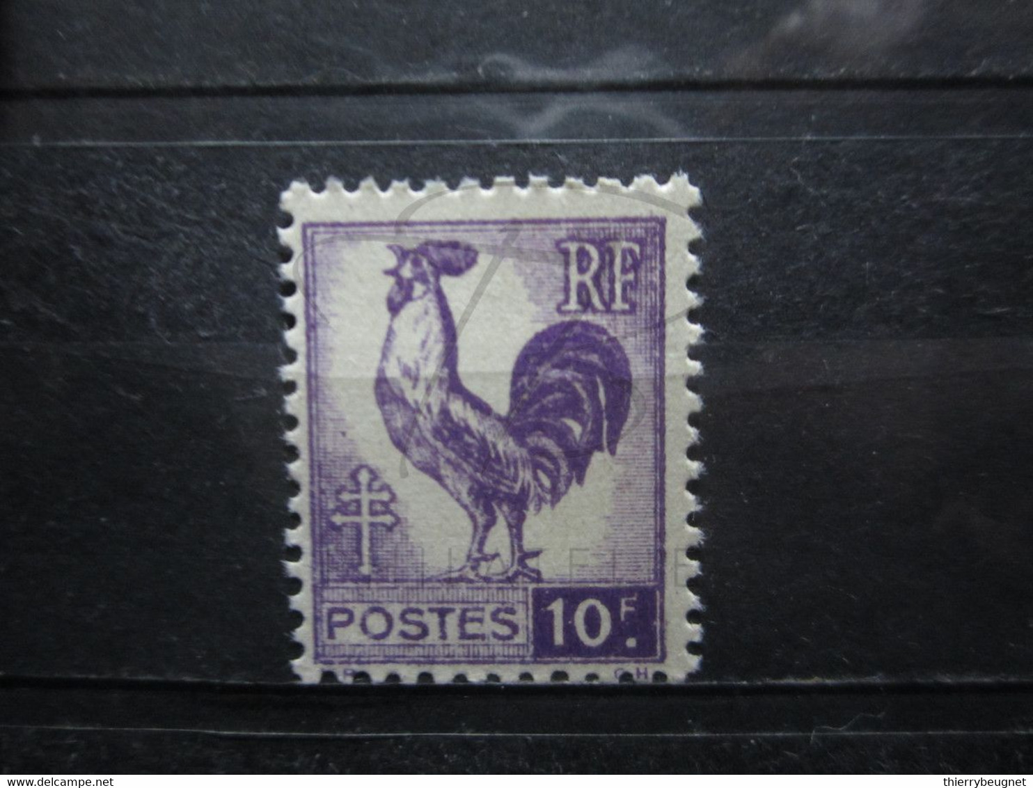 VEND BEAU TIMBRE DE FRANCE N° 646 , XX !!! (a) - 1944 Coq Et Marianne D'Alger