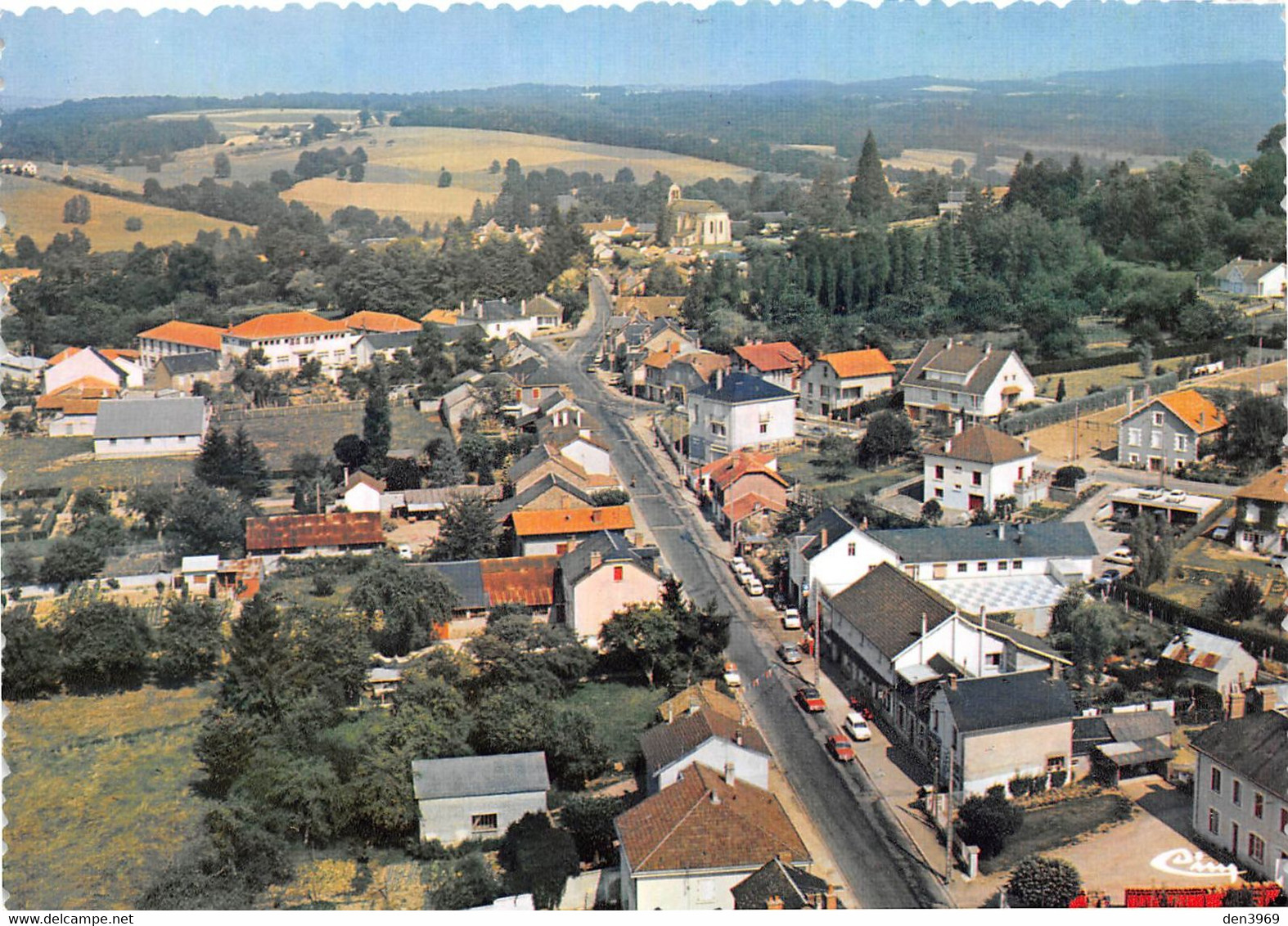 CHATEAUNEUF-la-FORET - Vue Générale Aérienne - Tirage D'éditeur - Chateauneuf La Foret