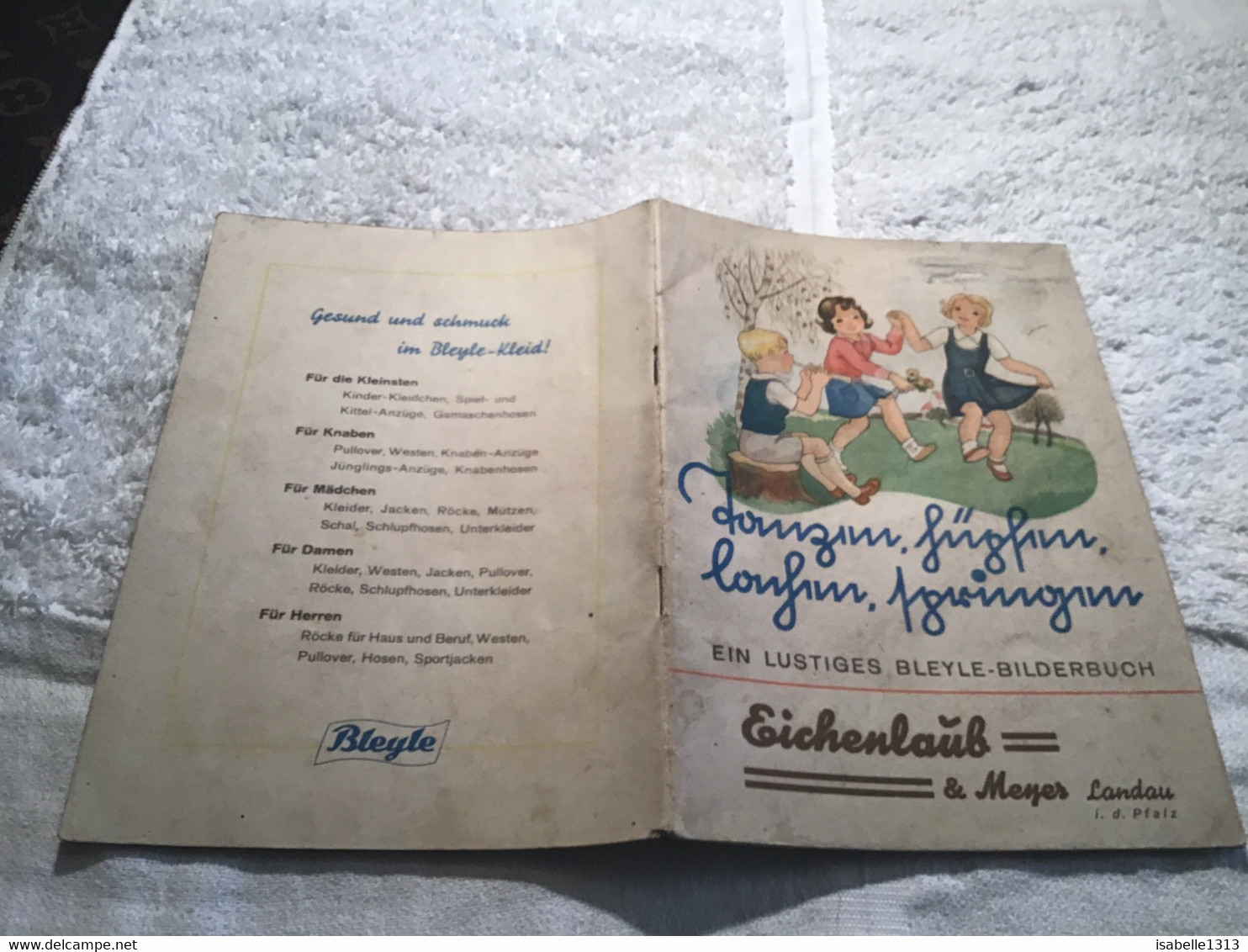 Eichenlaûb Ein Lustiges Bleyle Bilderbuch Meyer Landau Pfalz Fügfinn - Otros & Sin Clasificación