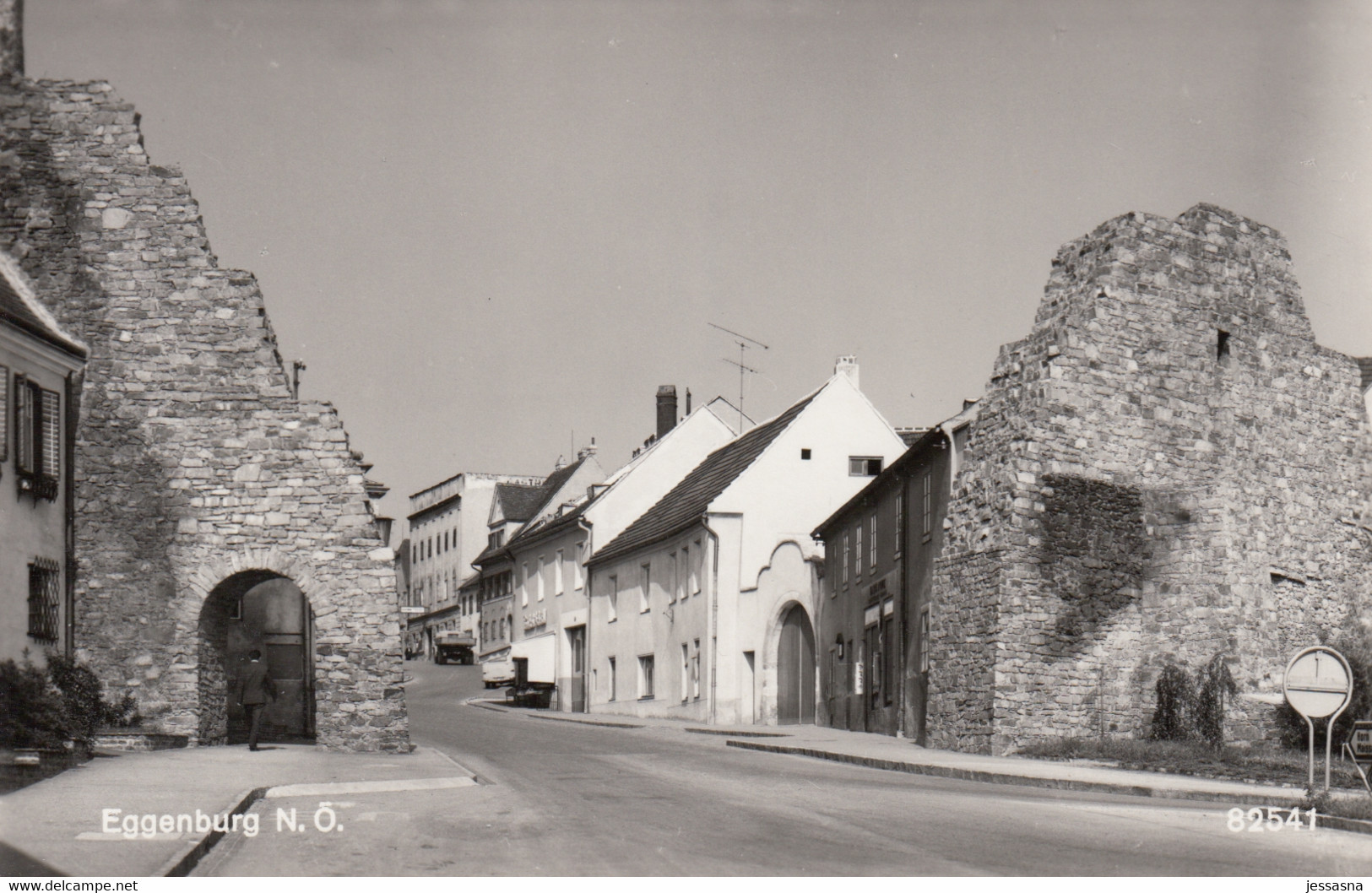 AK - NÖ - Eggenburg - Ortsansicht - 1955 - Eggenburg