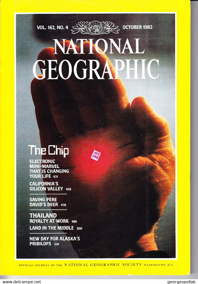 NATIONAL GEOGRAPHIC (English) October 1982 - Geographie