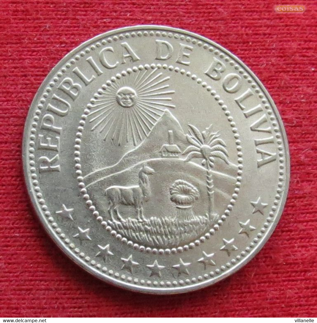 Bolivia 50 Centavos 1967 KM# 190 Lt 1215 *VT Bolivie - Bolivie