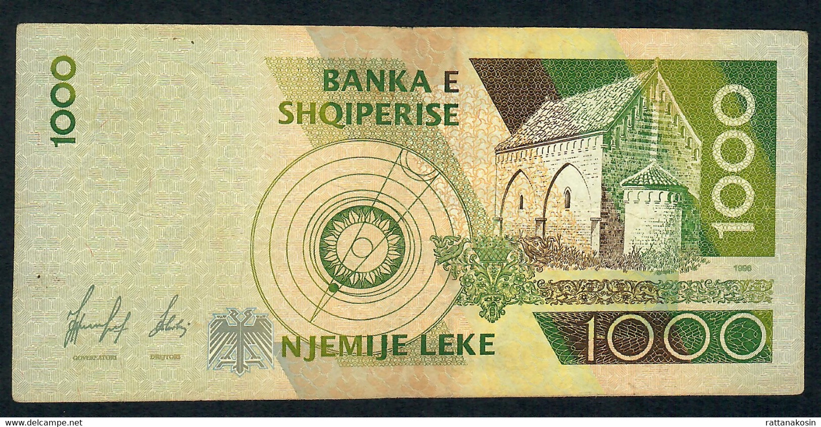 ALBANIA P65 1000 LEKE 1996  #CD      VF - Albania