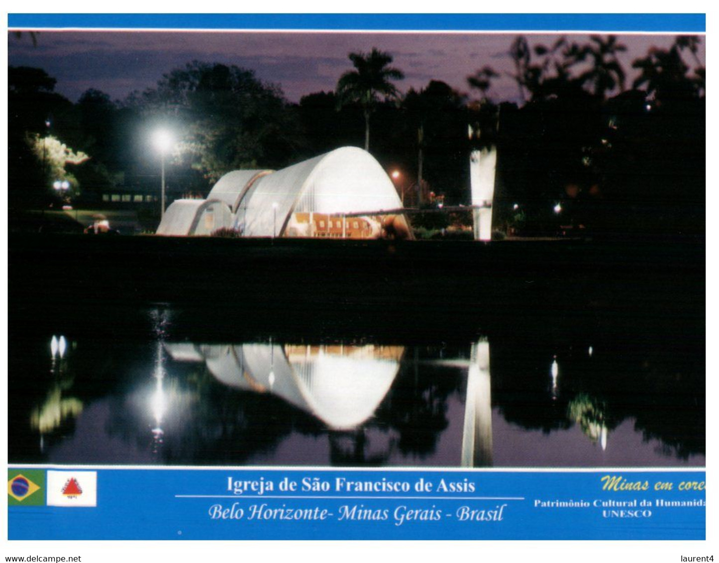 (V 15) Brazil - Church Of St Francis Of Assisi - Belo Horizonte