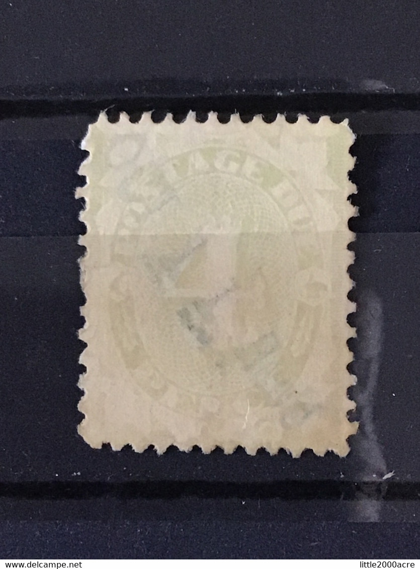 Australia 1903 4d Green Postage Due Used SG D26 - Segnatasse