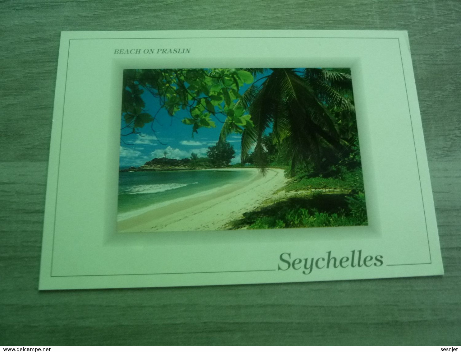 Beach On Praslin - Mahe - Editions Dino Sassi - Année 2001 - - Seychellen