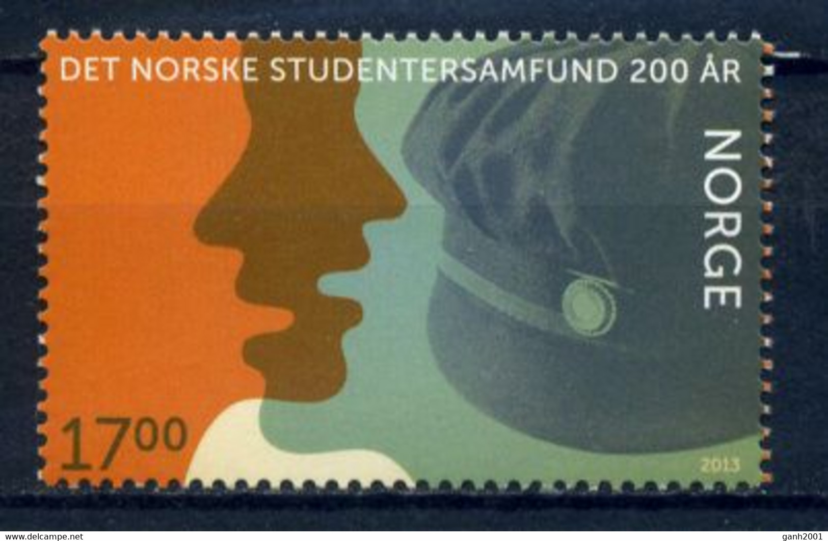 Norway 2013 Noruega / Student Society MNH Sociedad De Estudiantes Studenten / Hz03  30-5 - Nuovi