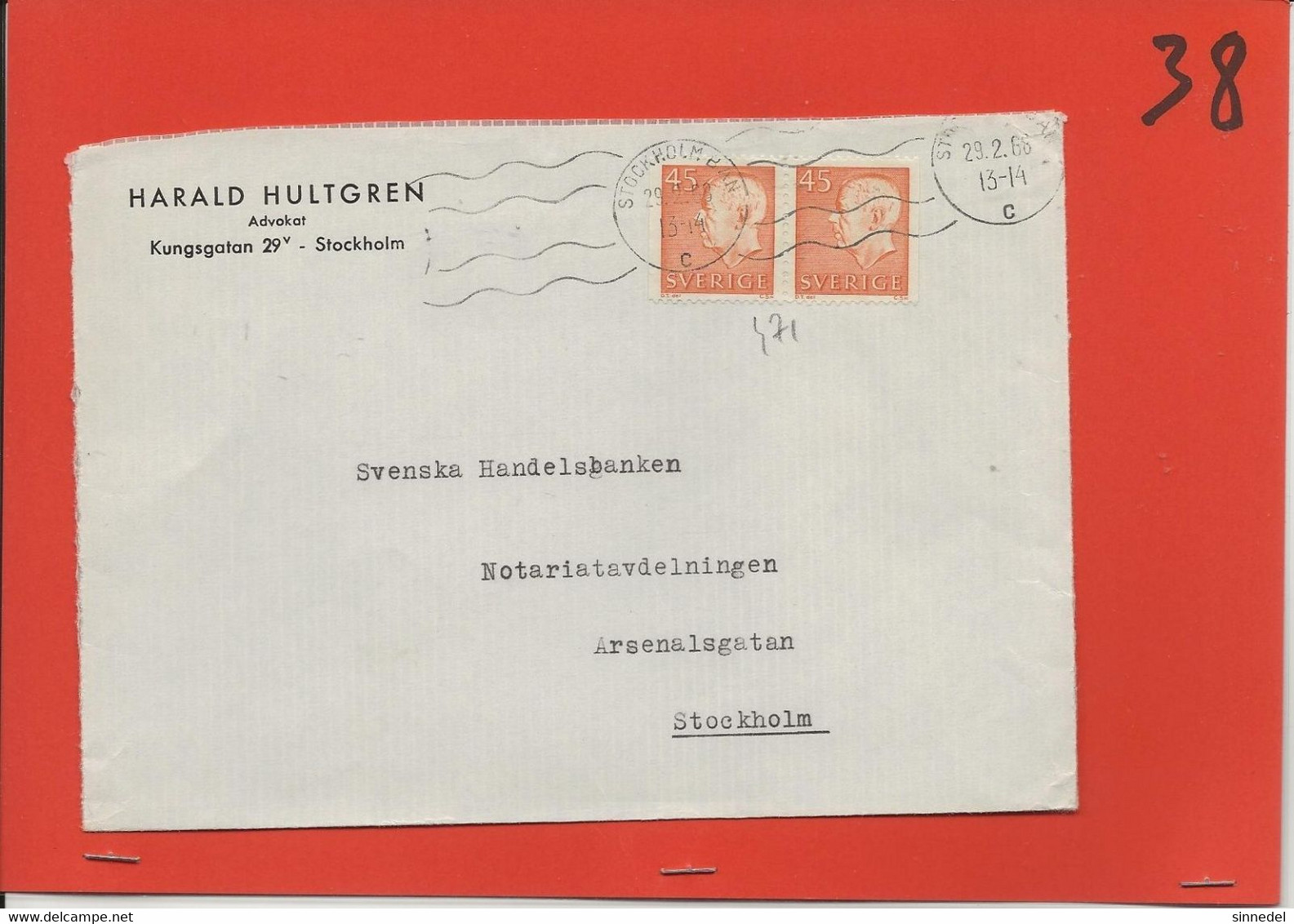 DOCUMENT TIMBRE SUR LETTRE - Sonstige & Ohne Zuordnung