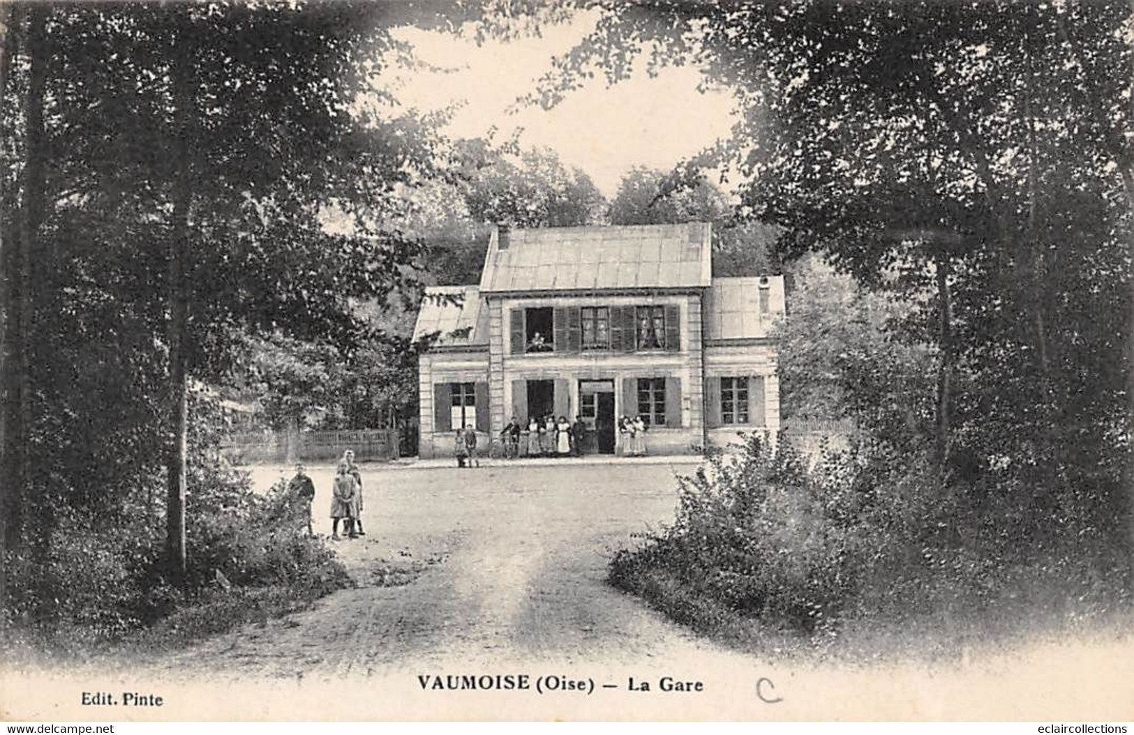 Vaumoise        60          Extérieur De La Gare             (voir Scan) - Vaumoise