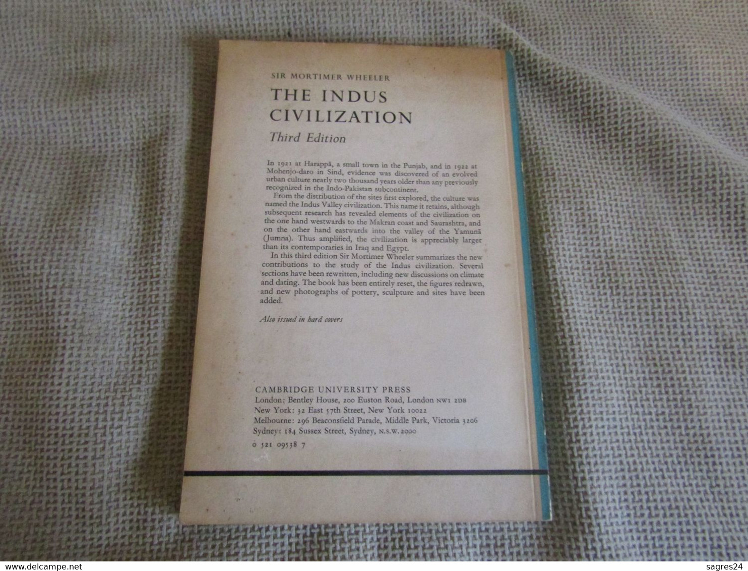 The Indus Civilization - Sir Mortimer Wheeler - Third Edition - 1950-Heden