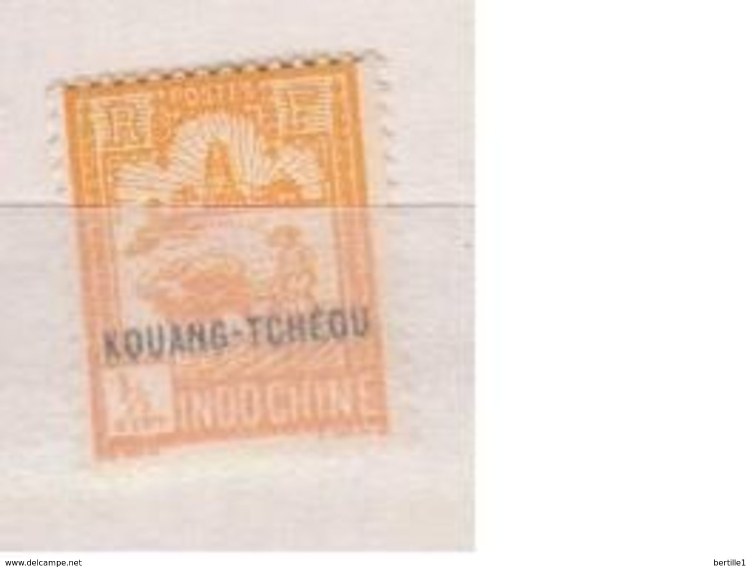 KOUANG TCHEOU      N°  YVERT  :    74     NEUF AVEC CHARNIERES      ( CHARN  03/ 41 ) - Unused Stamps