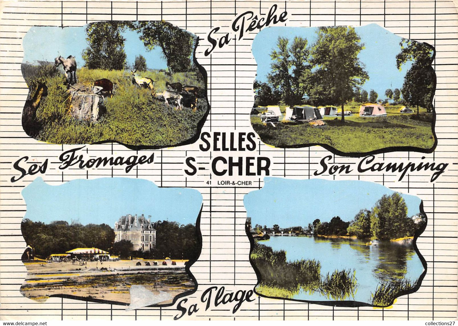 41-SELLES-SUR-CHER- MULTIVUES - Selles Sur Cher