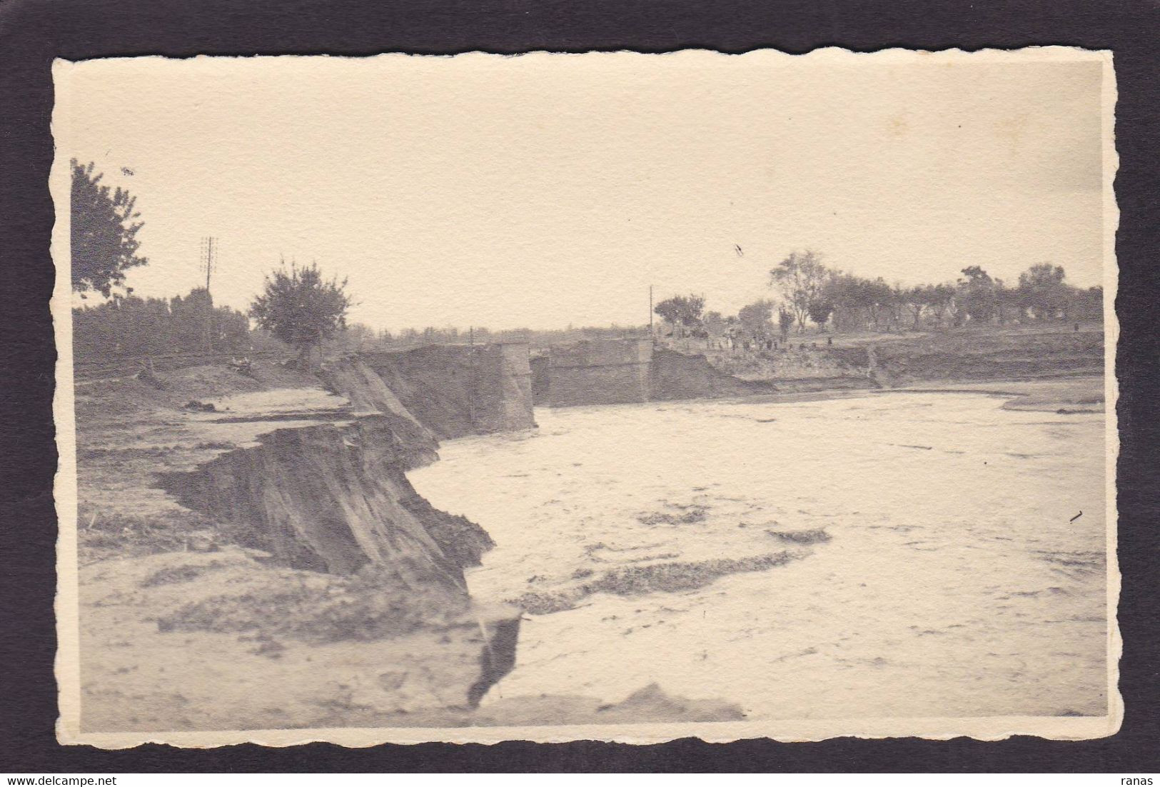 CPA Algérie Afrique Du Nord Carte Photo Voir Dos Perrégaux Mohammadia (Mascara) Catastrophe 1927 - Other & Unclassified