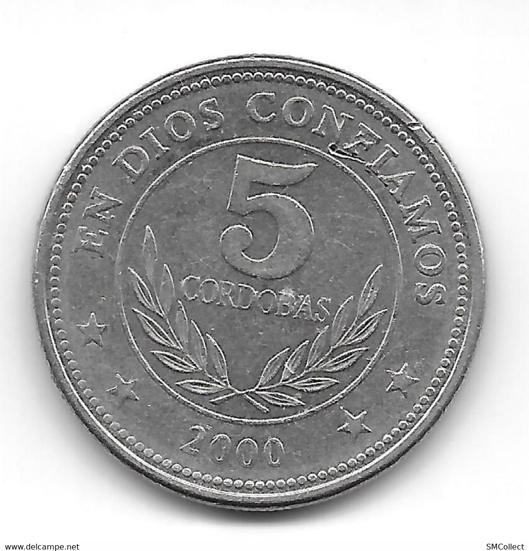 Nicaragua. 5 Cordobas 2000 (1212) - Nicaragua