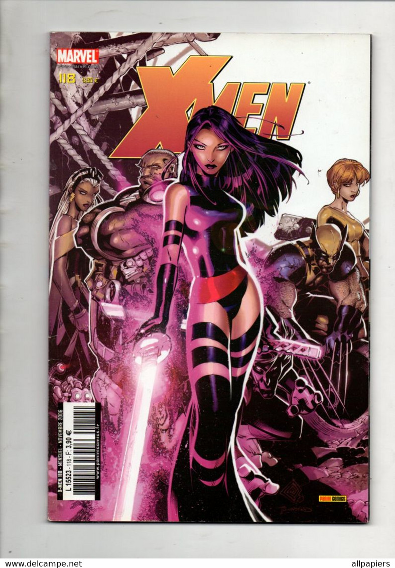 Comics X-MEN N°118 La Fin Des Grey 1.2.3 - La Fin De L'enfance 2 - Rayons X De 2006 - X-Men