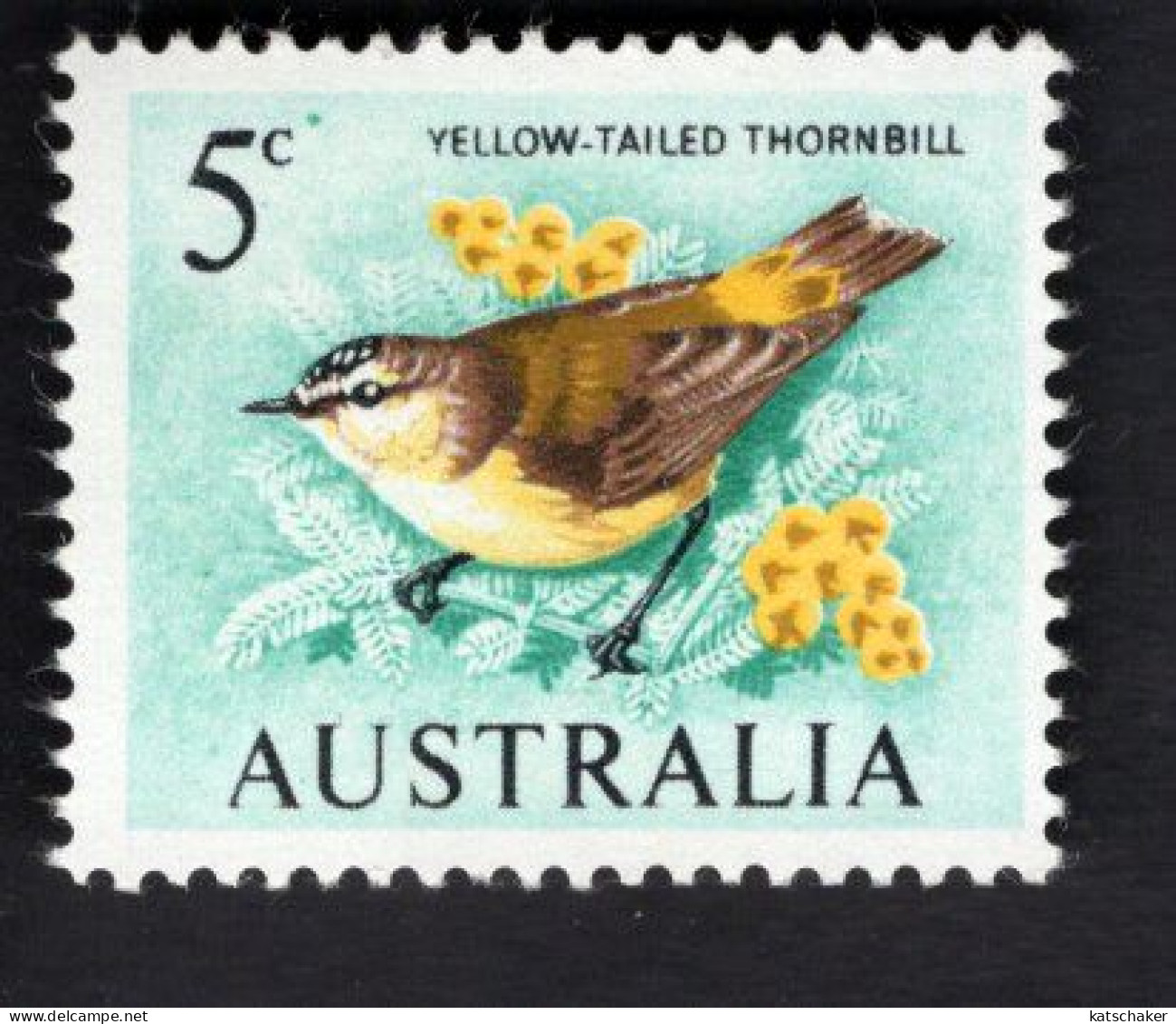 1126961692 1966 SCOTT 400  (XX)  POSTFRIS MINT NEVER HINGED FAUNA - BIRD YELLOW TAILED THORNBILL - Sonstige & Ohne Zuordnung