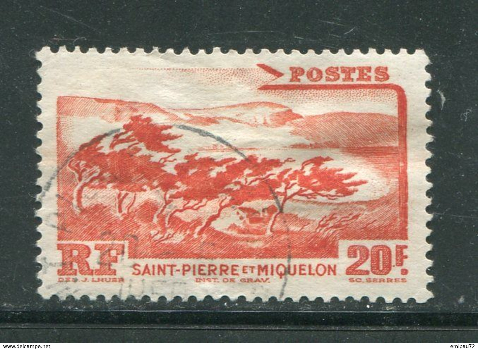 SAINT PIERRE ET MIQUELON- Y&T N°342- Oblitéré - Used Stamps