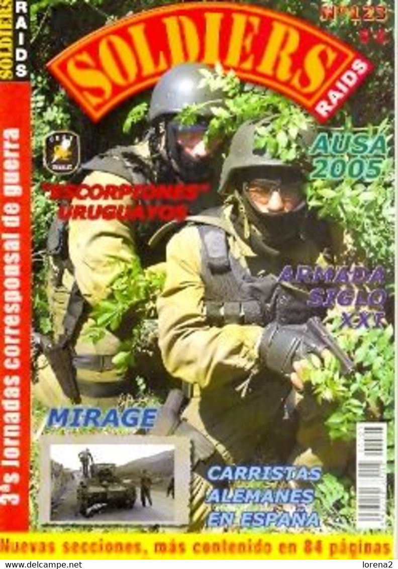 Revista Soldier Raids Nº 123. Rsr-123 - Autres & Non Classés