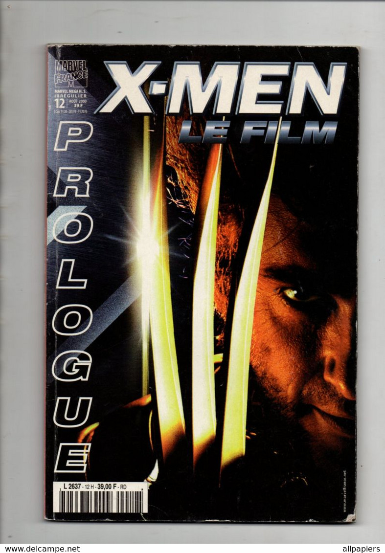 Comics X-MEN Le Film Prologue N°12 Magnéto - Malicia - Wolverine De 2000 - X-Men