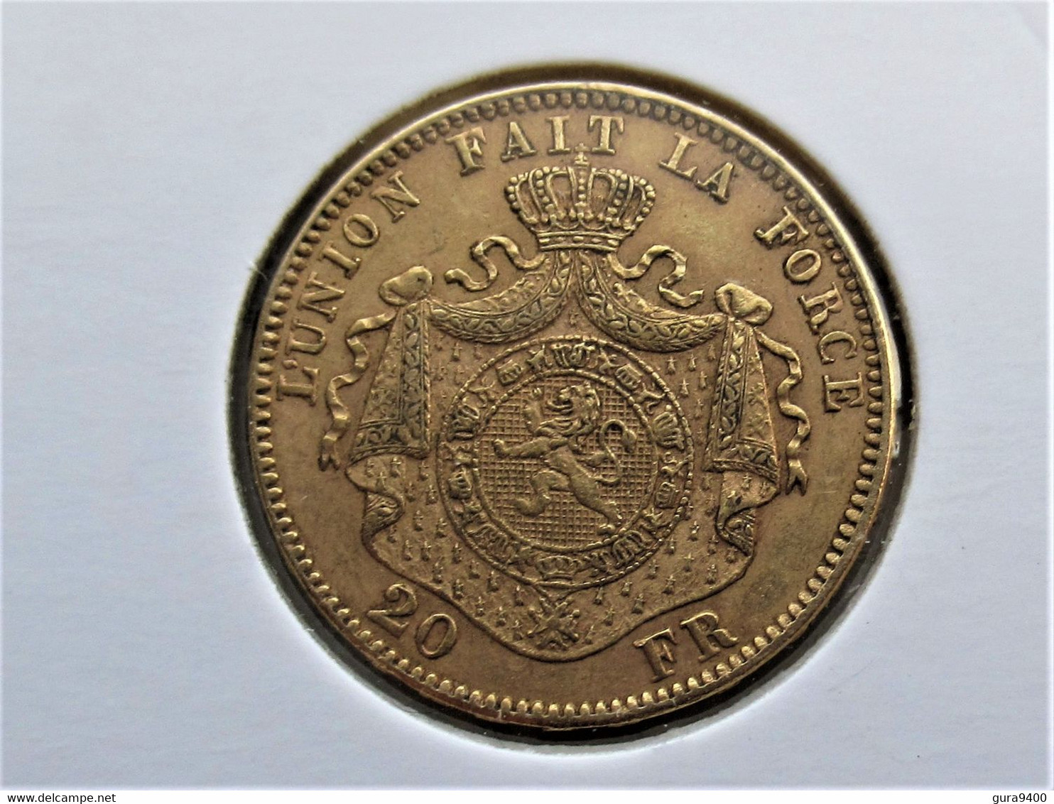 Belgie 20 Francs 1875 - 20 Francs (or)