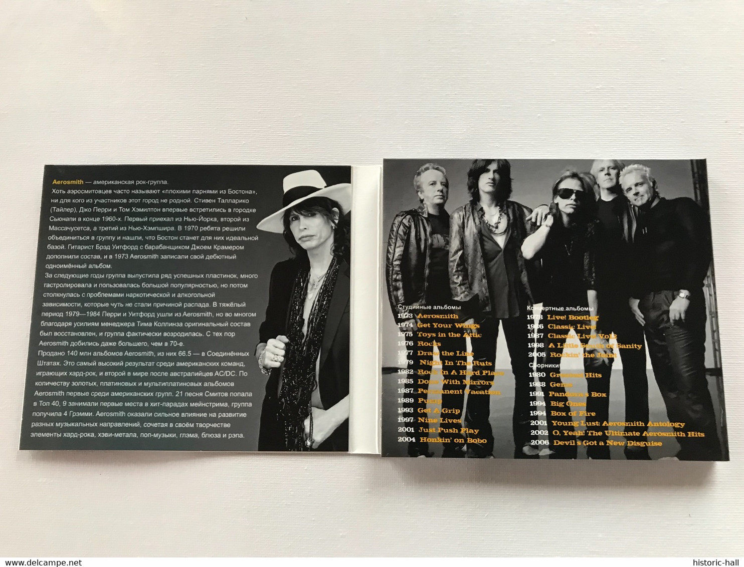 AEROSMITH « greatest Hits » 2 CD Digipack RUSSIE - Hard Rock En Metal