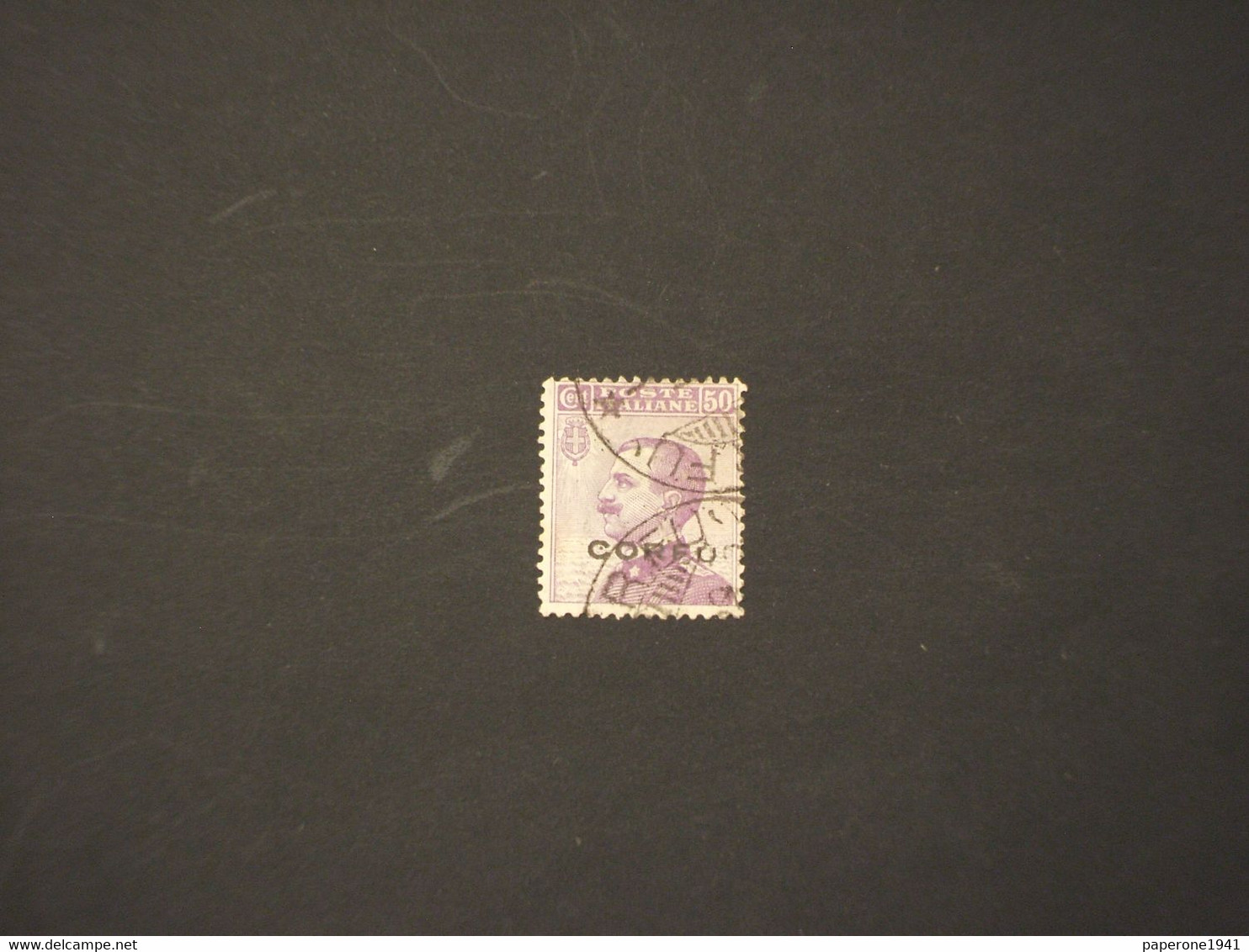 CORFU' - 1923 RE 50 C. - TIMBRATI/USED - Korfu