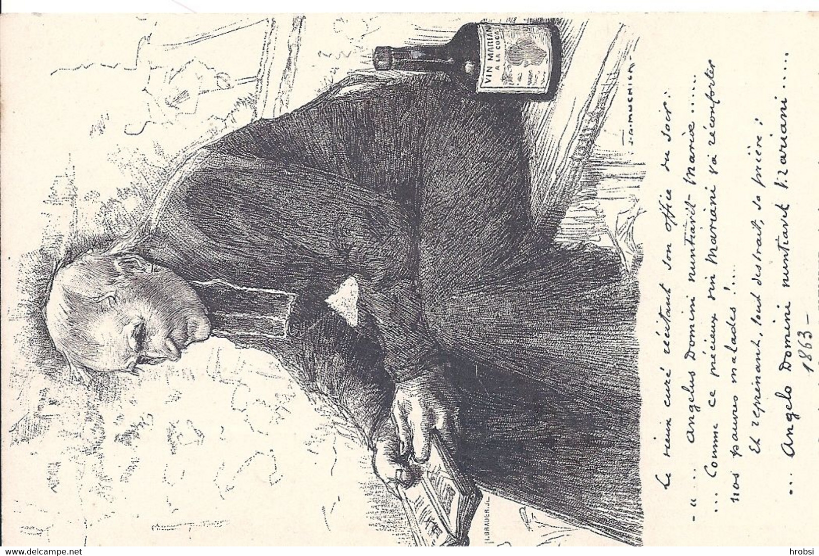 Illustrateur Muenier Jean Marie Alexis, Album Mariani, Publicité - Müller, August - München