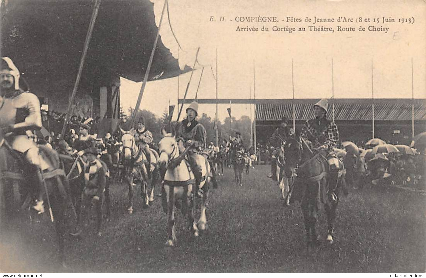 Compiègne         60       Fêtes De Jeanne D'Arc    Ensemble/lot De 17 Cartes     (voir Scan) - Compiegne