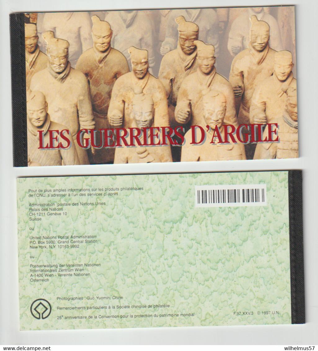 (D264) UNO Geneva Booklet  Les Guerriers DÁrgile MNH - Libretti