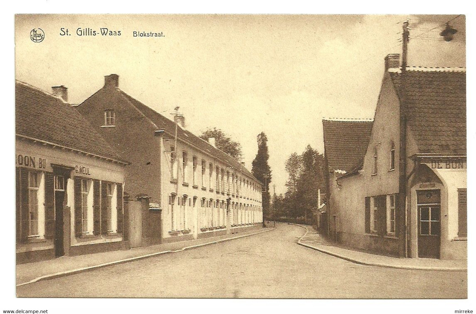 St - Gilles - Waas  -  Blokstraat - Sint-Gillis-Waas