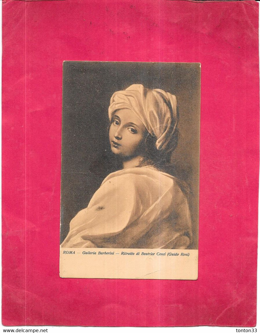 ROMA - ITALIE -  Galleria Barberini - Ritratto Di Beatrice Cenci - Edit U B Roma N°13  - 141120 - - Exhibitions