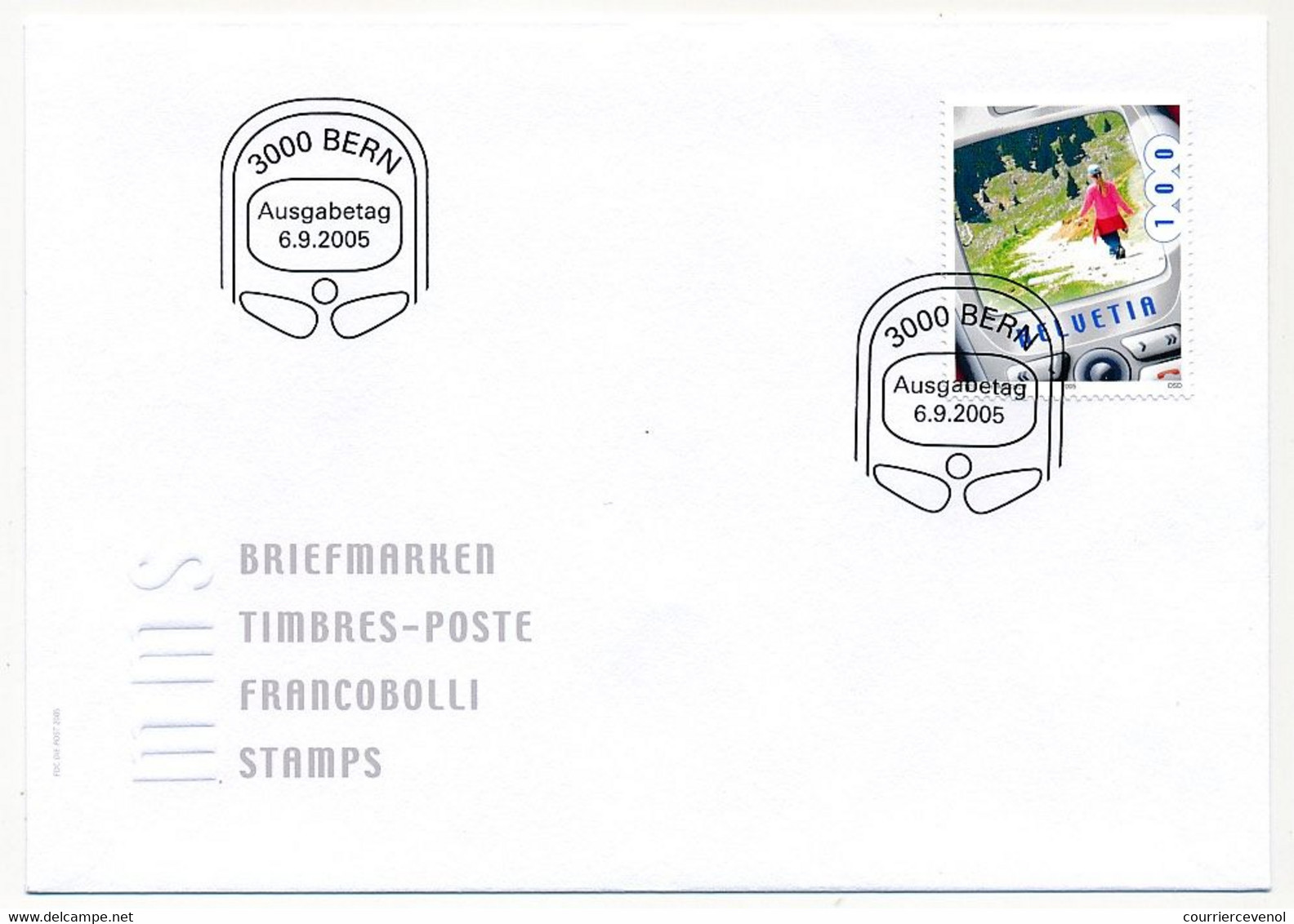 SUISSE -  FDC 2005 - TIMBRES-POSTE - Suisse Mobile, Un Pays Qui Bouge - Berne - 6/9/2005 - 5 Enveloppes (2 Séries) - FDC