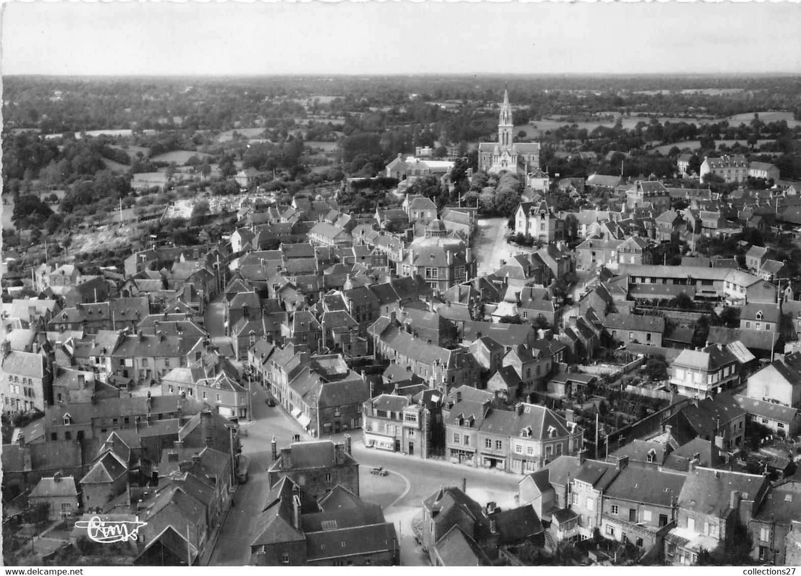 53-GORRON-  VUE GENERALE AERIENNE - Gorron