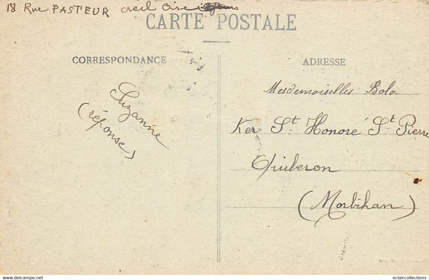 Creil           60           Rue De La République. Librairie Valette Vente De Cartes Postales (l'éditeur)    (voir Scan) - Creil