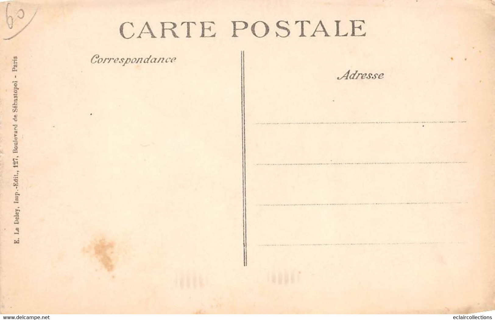 Crépy En Valois       60         Guerre 14/18  .  Convoi De Marocains        (voir Scan) - Crepy En Valois