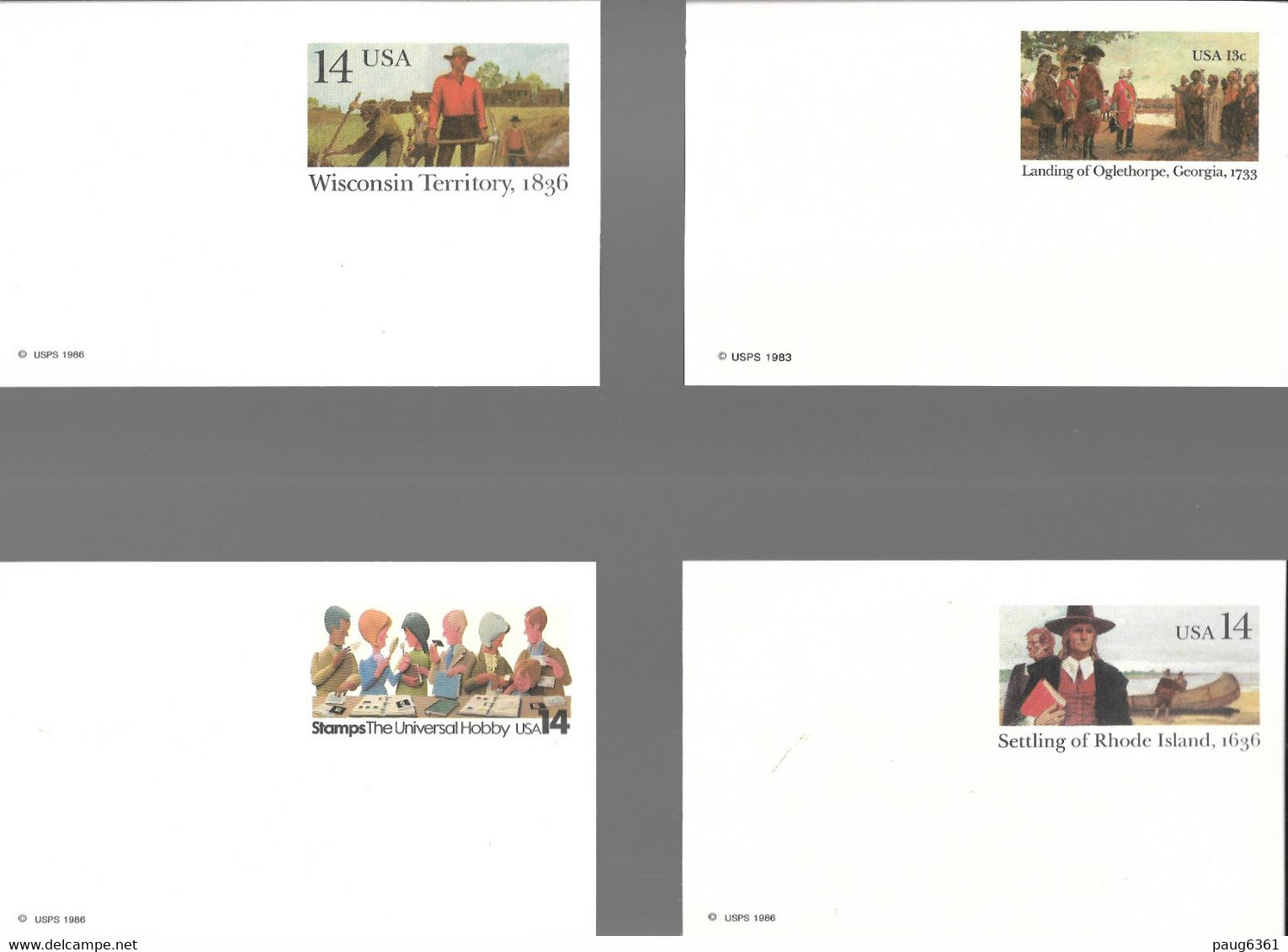 USA LOT DE 14 ENTIERS POSTAUX - Other & Unclassified