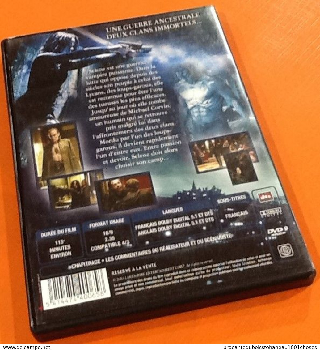 DVD Underworld  (2003)  Un Film De Len Wiseman  Avec Kate Beckinsale, Scott Speedman... - Fantasy