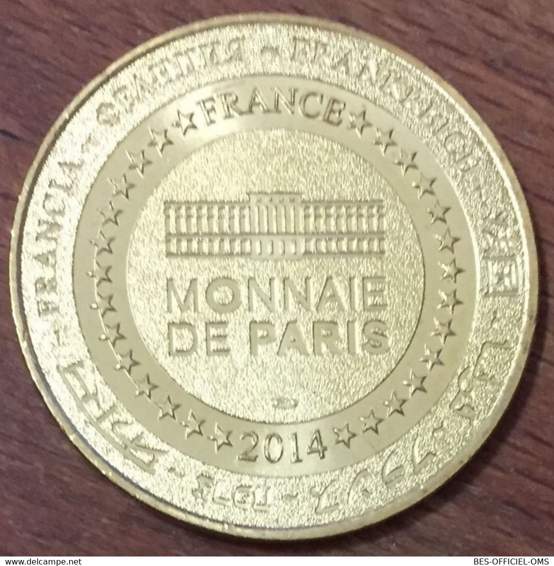 30 GARD AIGUES MORTES LES SALINS MDP 2014 MEDAILLE TOURISTIQUE MONNAIE DE PARIS JETON MEDALS COINS TOKENS - 2014