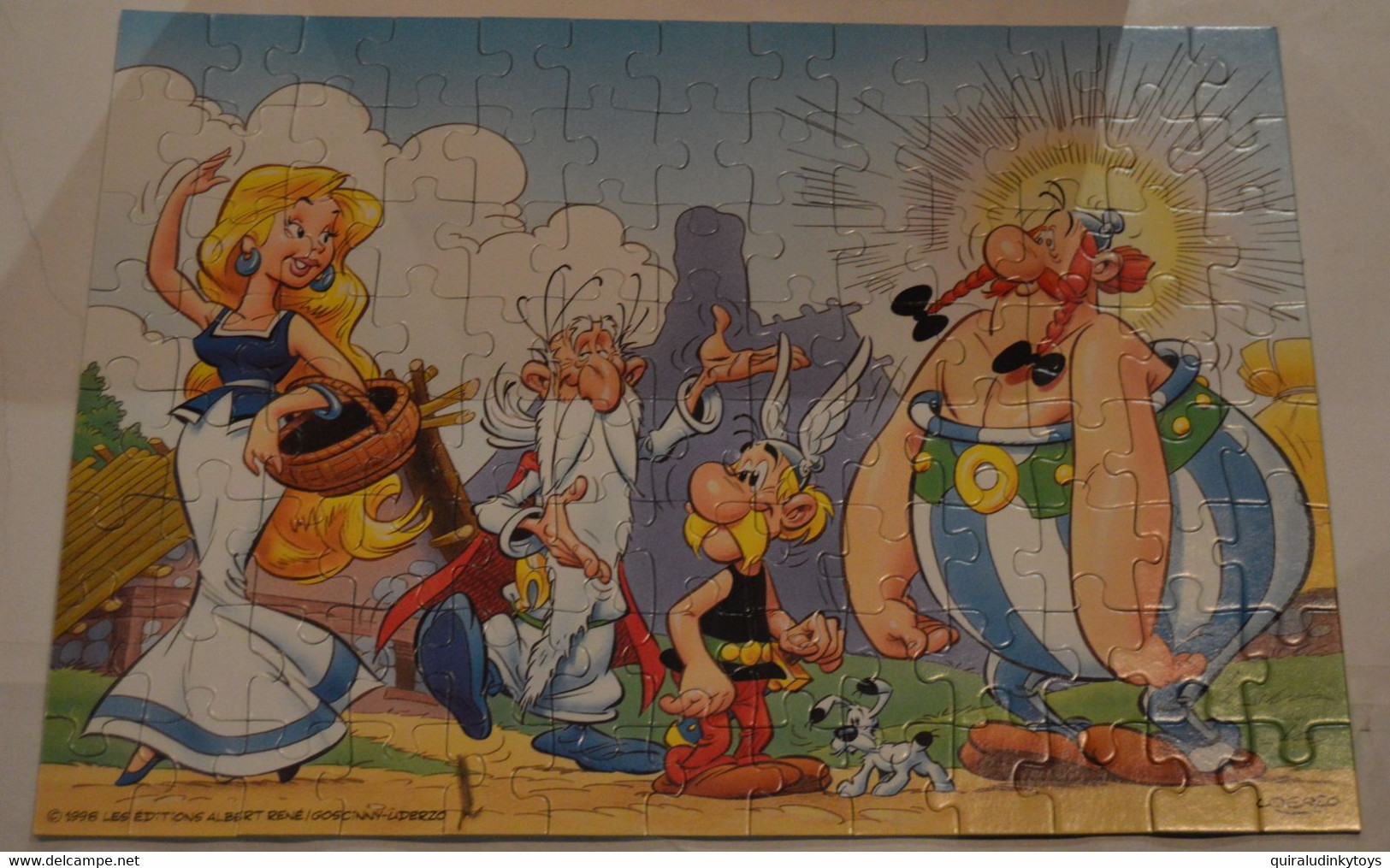 ASTERIX  Puzzle NATHAN 100 Piéces "FALBALA" Complet Et En Bon état Voir Photo - Puzzles