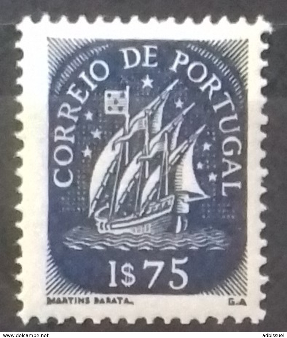 PORTUGAL N° 636 COTE 65 € NEUF ** MNH 1s Ardoise En 1941 - Neufs