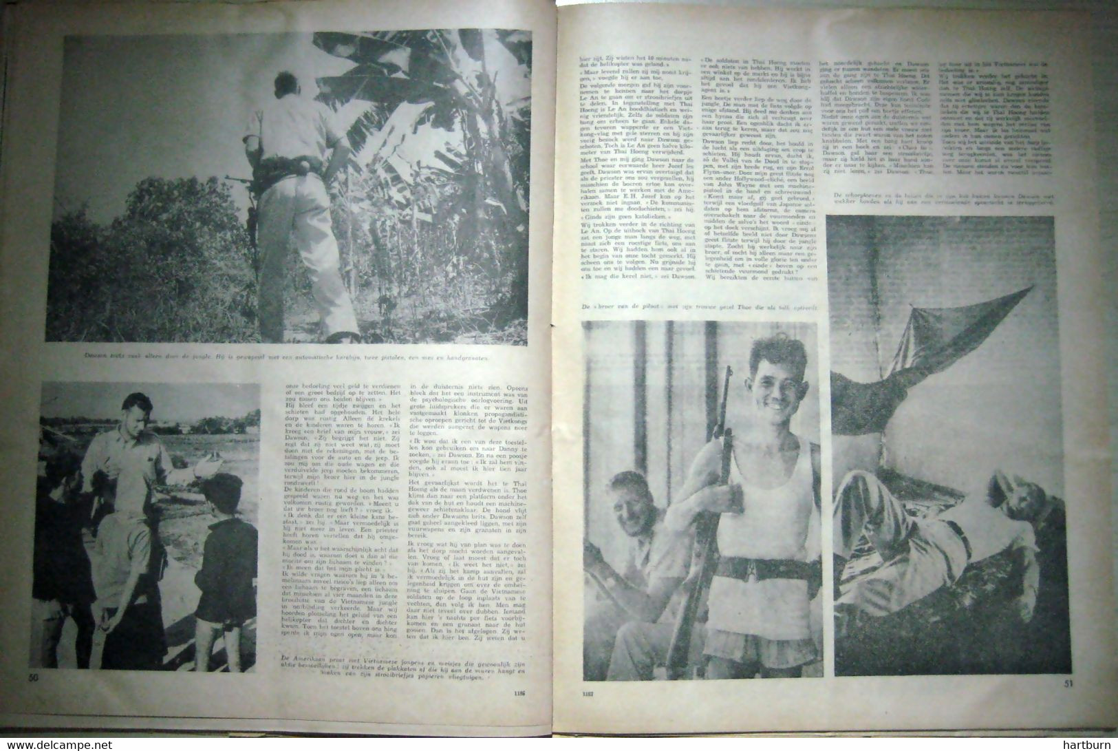 Eenzame Speurtocht Door De Jungle (29.04.1965) Ronald Dawson (Vietnamoorlog, Amerikaanse Oorlog) Canadian - Otros & Sin Clasificación