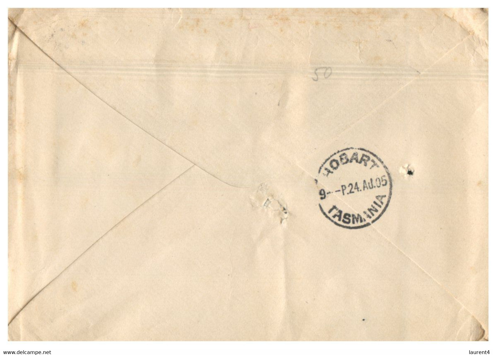 (W 21 A) Australia Very Old - 1905 - New South Wales Cover Posted To Tasmania - Autres & Non Classés