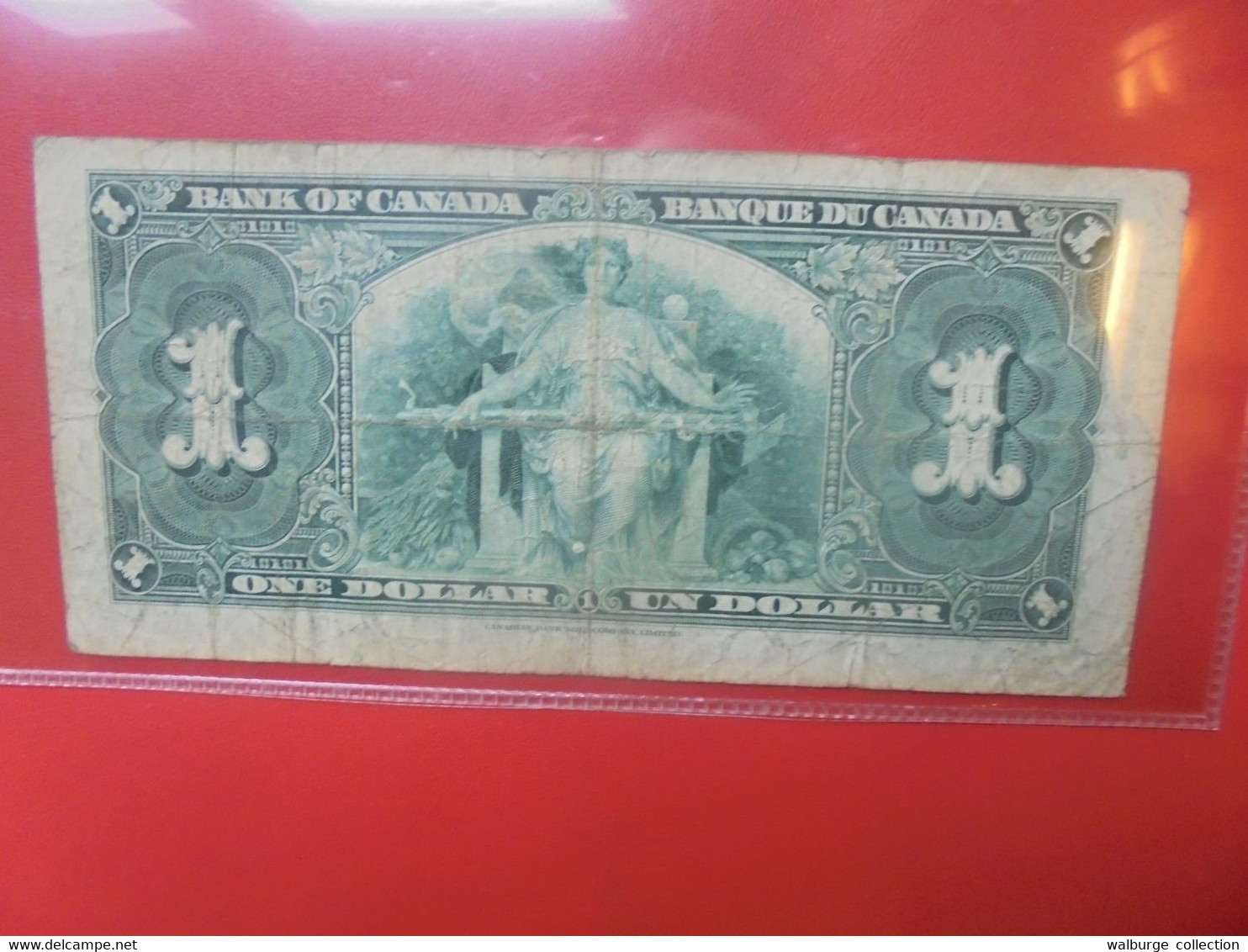 CANADA 1$ 1937 Circuler (B.21) - Canada