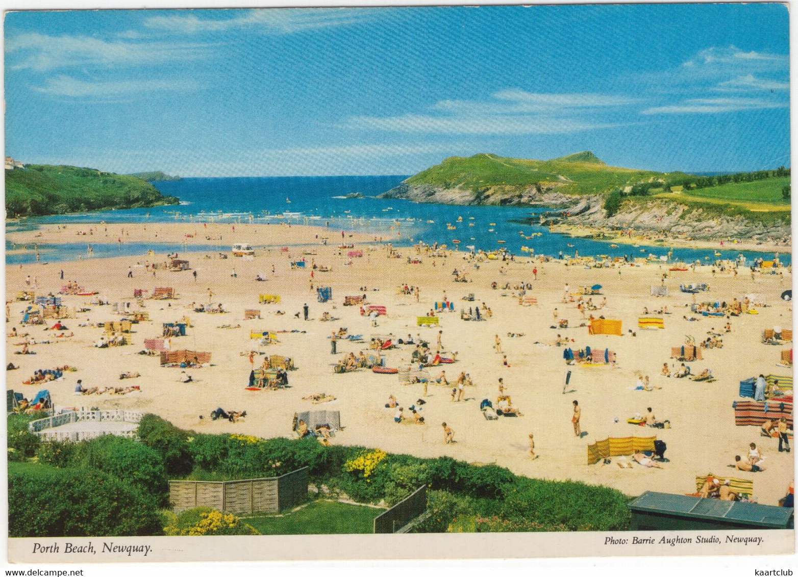 Porth Beach, Newquay - (John Hinde Original) - Cornwall - Newquay