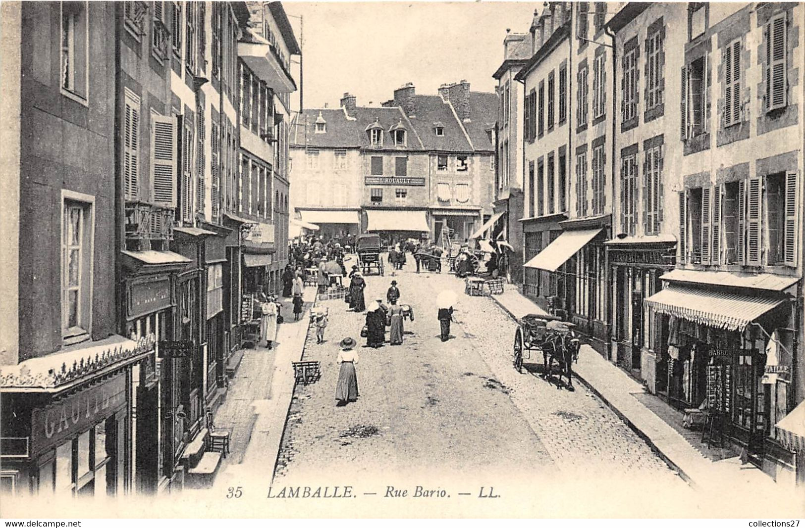 22-LAMBALLE- RUE BARIO - Lamballe