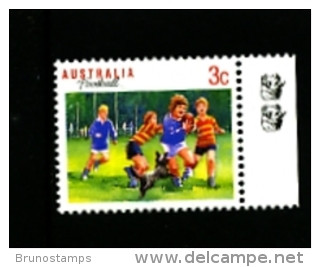 AUSTRALIA - 1995  3c.  FOOTBALL  2 KOALAS  REPRINT  MINT NH - Probe- Und Nachdrucke