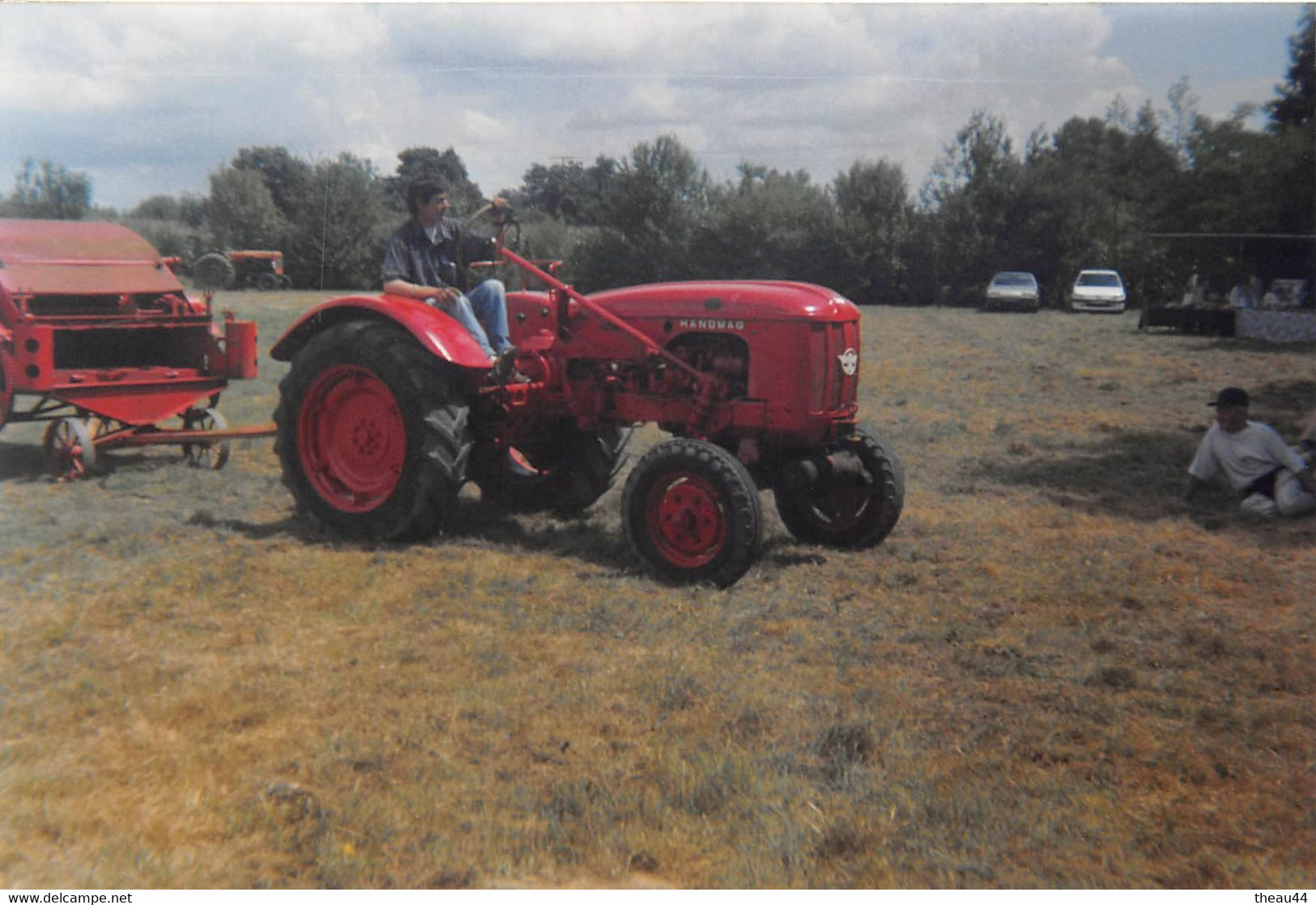 ¤¤  -  Lot De 4 Clichés De TRACTEURS   -  Agriculture   -  Voir Description   -   ¤¤ - Tractors