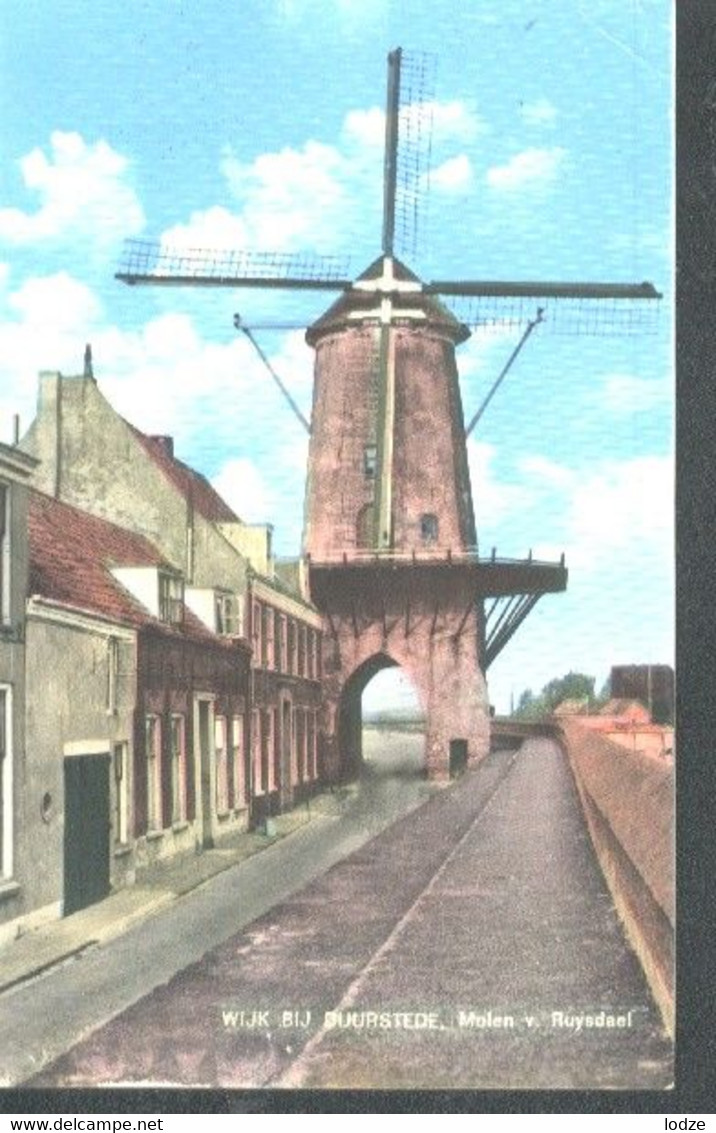 Nederland Holland Pays Bas Wijk Bij Duurstede Molen In 1970 - Wijk Bij Duurstede