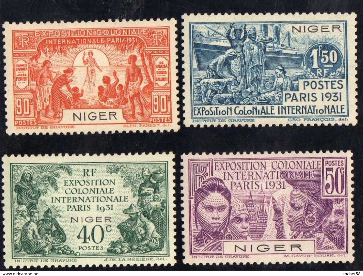 NIGER Expo 1931 - 1931 Exposition Coloniale De Paris